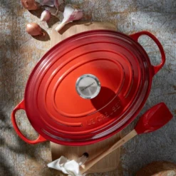 Le Creuset Signature Ovale Braadpan 31 Cm Kersenrood -Pannen- Kokers Winkel 430802