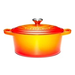 Le Creuset Signature Ronde Braadpan 26 Cm Oranjerood -Pannen- Kokers Winkel 430828 1