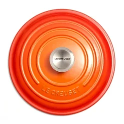 Le Creuset Signature Ronde Braadpan 26 Cm Oranjerood -Pannen- Kokers Winkel 430830 1