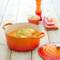Le Creuset Signature Ronde Braadpan 26 Cm Oranjerood -Pannen- Kokers Winkel 430831
