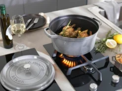 Staub Ronde Stoof-/Braadpan 28 Cm Grafietgrijs -Pannen- Kokers Winkel 440162
