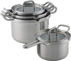 BK Q-linair Master Glas Pannenset 4-delig -Pannen- Kokers Winkel 541775