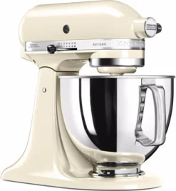 KitchenAid Artisan Mixer 5KSM125 Amandelwit + Pastaroller En -snijderset (3-delig) -Pannen- Kokers Winkel 564217 1