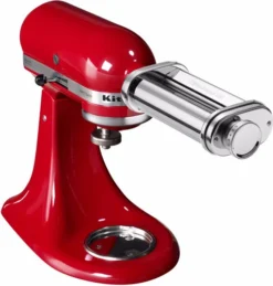 KitchenAid Artisan Mixer 5KSM125 Contourzilver + Pastaroller En -snijderset (3-delig) -Pannen- Kokers Winkel 564449 1