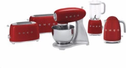 SMEG KLF03RDEU Rood -Pannen- Kokers Winkel 818435