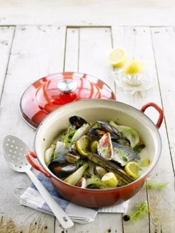 Le Creuset Faitout Braadpan 28 Cm Kersenrood -Pannen- Kokers Winkel 881137