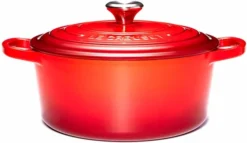 Le Creuset Signature Ronde Braadpan 26 Cm Kersenrood -Pannen- Kokers Winkel 899977